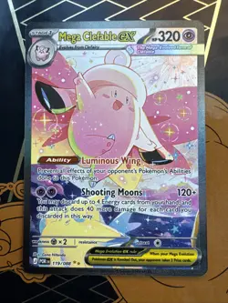 Mega Clefable Ex SIR 119/088 Pokemon TCG Perfect Order NEAR MINT - Image 1