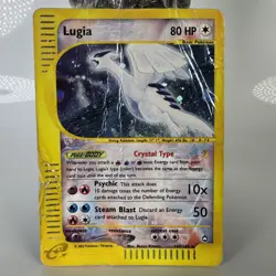 Pokemon Holo Crystal Lugia | Secret Rare Aquapolis 149/147 | ENGLISH | - Image 1