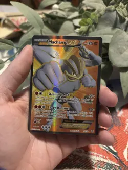 Pokemon Machamp EX Full Art Ultra Rare Holo XY Ancient Origins 90/98 - Image 1