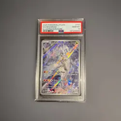 Pokemon TCG Journey Together N's Reshiram Illustration Rare PSA 10 167/159 - Image 1