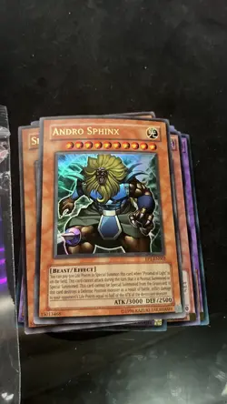 Andro Sphinx EP1-EN002 Yu-Gi-Oh! Movie Exclusive Pack Unlimited - Image 1