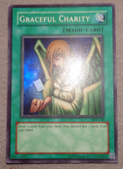 Yugioh Graceful Charity SDP-040 Super Rare - Image 1