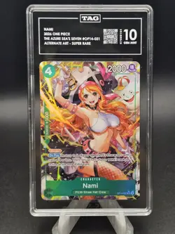 2026 One Piece OP14 Nami Alternate Art TAG 10 - Image 1