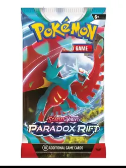Pokemon TCG: Scarlet and Violet Paradox Rift x1 Booster Pack Sealed Random art - Image 1