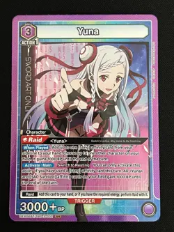 Union Arena Sword Art Online Vol. 2 UEX06BT/SAO-2-032 Yuna SR - Image 1