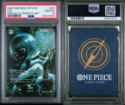 2025 One Piece OP09-037 Lim Special Alt Art PSA 10 Alternate SP Rare OP12 - Image 3