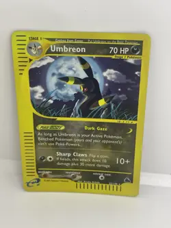 Umbreon 32/144 Reverse Holo Skyridge 2003 Pokemon Card Rare e-Reader WOTC LP - Image 2
