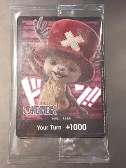 Tony Tony Chopper 2026 C2E2 One Piece Promo Card English Sealed - Image 1