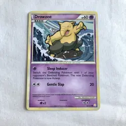 Drowzee 62/123 HGSS HeartGold SoulSilver NM Pokemon card - Image 1