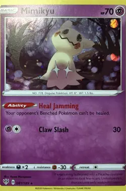 Mimikyu - (Cosmos Holo) Holo Promo Miscellaneous Cards & Products 081/189 NM - Image 1