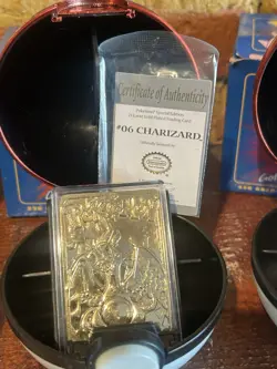 1999 Pokemon Burger King Promotion 23k Gold Plated Cards Full Set of 6 - Image 4