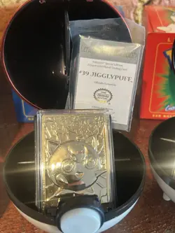 1999 Pokemon Burger King Promotion 23k Gold Plated Cards Full Set of 6 - Image 5