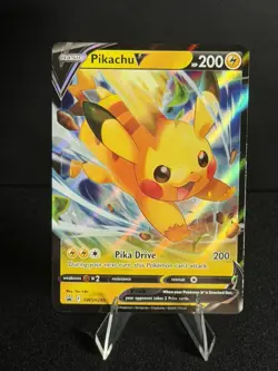 Pikachu V - SWSH285 SWSH: Sword & Shield Promo Cards Promo NM - Image 3