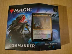 Reap the Tides Commander deck MTG Commander Legends SEALED Simic Aesi - Image 1