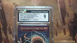 MTG You’re Gonna Need A Bigger Boat #2179 🌈Foil SLD Jaws Amity Island CGC 9 - Image 2