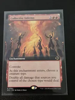 Collective Inferno (Extended Art) - 363 - NM - Lorwyn Eclipsed - MTG - ECL - Image 1