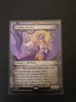 MTG Magic the Gathering Twilight Diviner (315/439) Lorwyn Eclipsed NM - Image 1