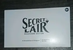 2025 Sdcc Exclusive Magic The Gathering Mtg A Devastation of Dragons Secret Lair - Image 1