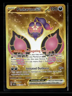 Pokemon 2024 Shrouded Fable Pecharunt EX HR #95/64 - Image 1