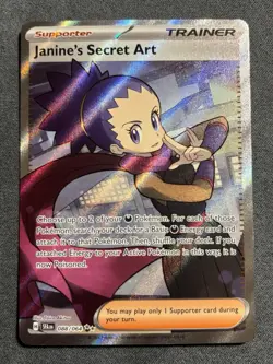 Pokemon TCG Janine's Secret Art 088/064 Shrouded Fable Ultra Rare Holo - Image 1