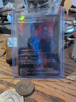 Pokemon TCG Team Rockets Mewtwo EX 231/182 Full Art Destined Rivals English - Image 1