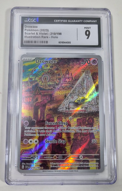 POKEMON Drowzee #210/198 CGC 9 MINT 2023 Scarlet & Violet - IR BASE SET ENGLISH - Image 1