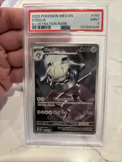 Pokemon Graded 9 Steelix Mega Evolution 150/132 - Image 1
