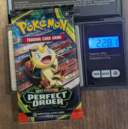 Mega Evolution Perfect Order Booster Pack - Heavy 22.81g - New Sealed - Pokemon - Image 1