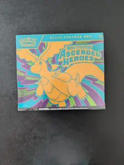 Pokemon TCG Mega Evolution: Ascended Heroes Elite Trainer Box Factory Sealed - Image 1