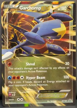 Pokemon TCG Garchomp EX XY Black Star Promo XY167 - Near Mint - Image 1