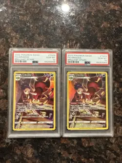 2022 Pokemon Swsh09: Brilliant Stars Ariados TG09/TG30 PSA 10 Gem Mint - Image 1