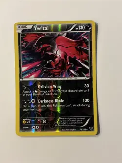 Yveltal Reverse Holo 78/146 XY Base NM Fast Secure Ship Pokemon - Image 1