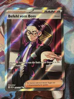 Pokemon - Befehl vom Boss – ASC 256/217 – Deutsch – NM / Erhabene Helden - Image 1