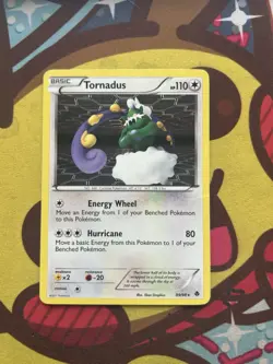 Pokemon Tornadus 89/98 - Holo - BW Emerging Powers - GLC - Light Play - Image 1