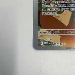 Pokemon Marshadow 146/132 Me01: Mega Evolution Rare Holo Basic 90HP 2025 - Image 4
