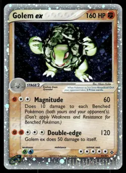 *THU NIGHT* Golem ex 91/97 Dragon Holo EX Rare - Image 1