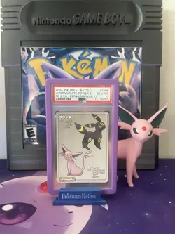 2004 POKEMON JPN E-BATTLE UMBREON & ESPEON #T006 INTERMEDIATE TOWER 2 PSA 10 - Image 1