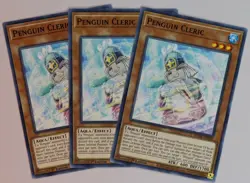 Yugioh! 3x Penguin Cleric BODE-EN026 Common 1st Ed NM - Image 1