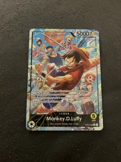 Monkey D Luffy OP15-098 (Alternate Art) Adventure on Kami's Island Foil ENGLISH - Image 1
