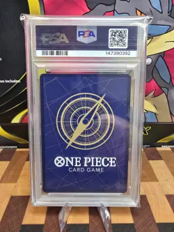 2025 ONE PIECE OP08-052 ROYAL BLOOD PORTGAS D ACE TREASURE RARE TR PSA 10 - Image 2
