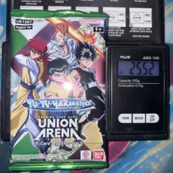 Heavy 25.52g Union Arena Sealed Yu Yu Hakusho Booster Pack - Image 1