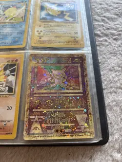 2000 Pokemon Ancient Mew Pokemon Movie Game Promo Double Holo Card - Image 3