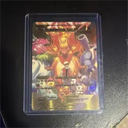 Pokemon The Unbeatable Red Gold Foil Metal 1500000 Collectible Card - Image 1