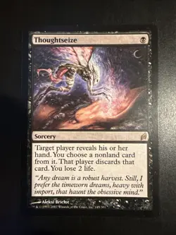 MTG Thoughtseize Lorwyn Regular Card #145/301 NM Magic The Gathering - Image 1