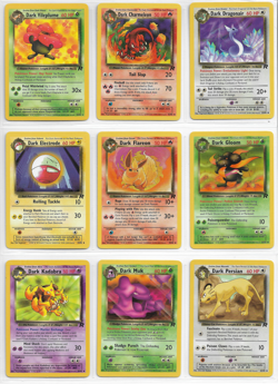 Pokemon Team Rocket Lot of 38 cards ALL Different NM-MT NPW Pictured Front Back - Image 1