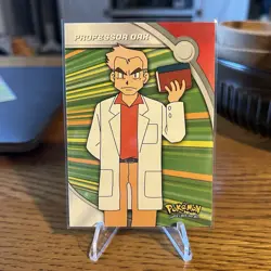 2000 Pokemon Topps #HV12 Professor Oak Series 3 Heroes & Villains Card - Image 1