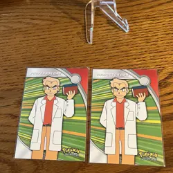 2000 Pokemon Topps #HV12 Professor Oak Series 3 Heroes & Villains Card - Image 3