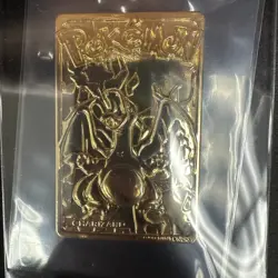 Pokemon 1999 Burger King Gold Card Charizard - Image 1
