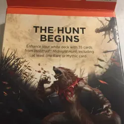 New Magic the Gathering Innistrad Midnight Hunt White Theme Booster - 35 Cards - Image 5