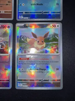 Lot Of 4 Eeveeloution Master Ball Cards From Pokemon Prismatic Evolutions Nm/m - Image 5